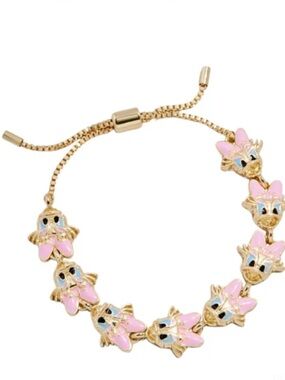 BaubleBar x Disney Daisy Duck Repeating Bracelet New